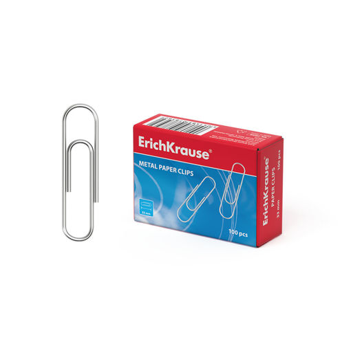 Picture of ERICHKRAUSE PAPER CLIPS SILVER 33MM